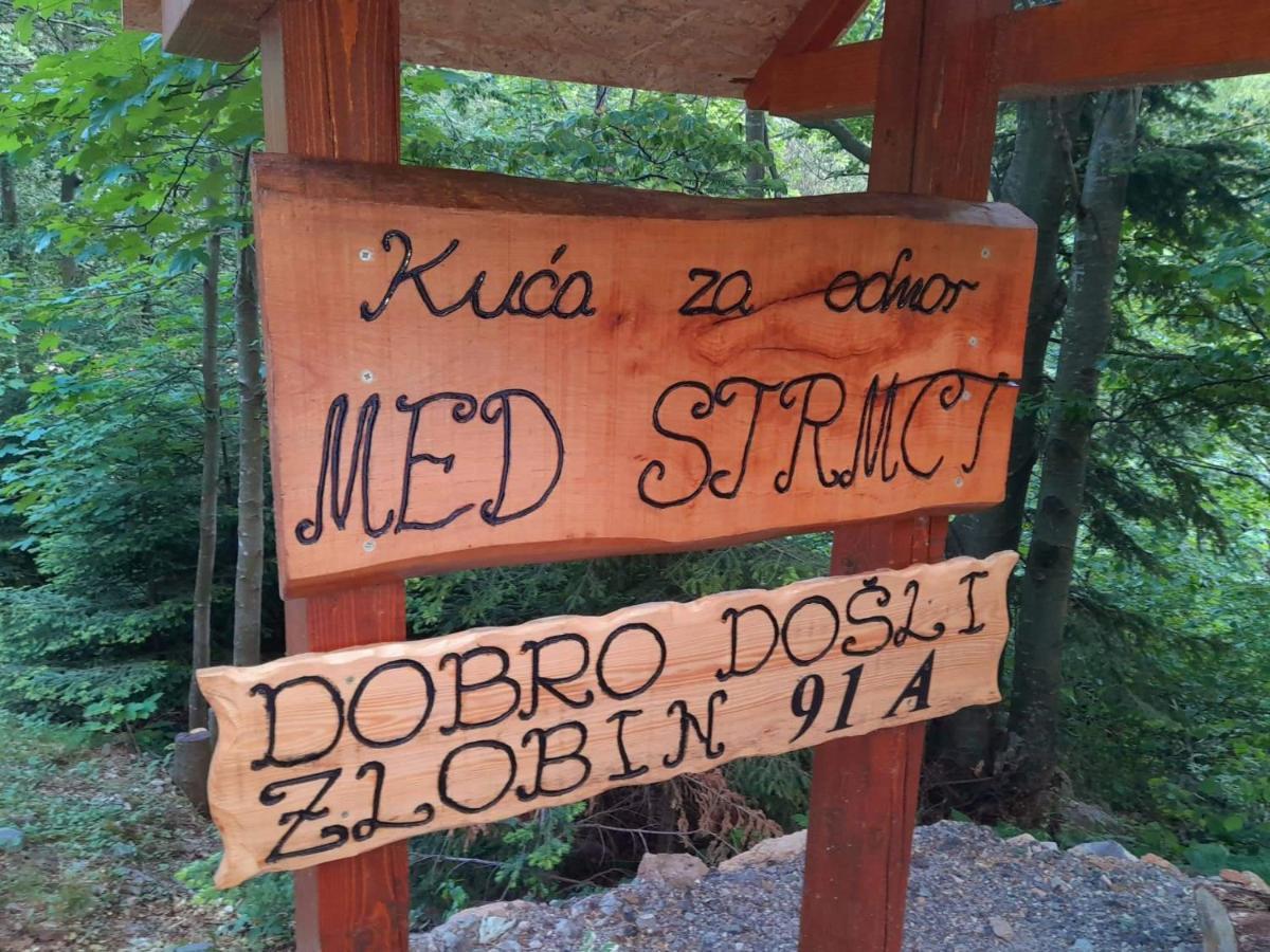 Willa Kuca Za Odmor "Med Strmci" Zlobin Zewnętrze zdjęcie